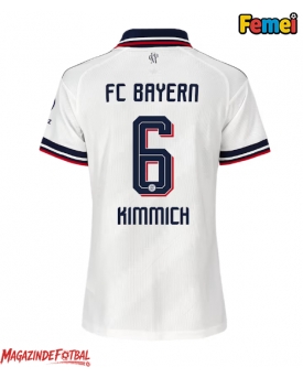 Bayern Munich Joshua Kimmich #6 Tricou Fotbal Replică 2026-27 Femei Deplasare Bayern Munich Joshua Kimmich #6 Tricou Fotbal Replică 2026-27 Femei Deplasare